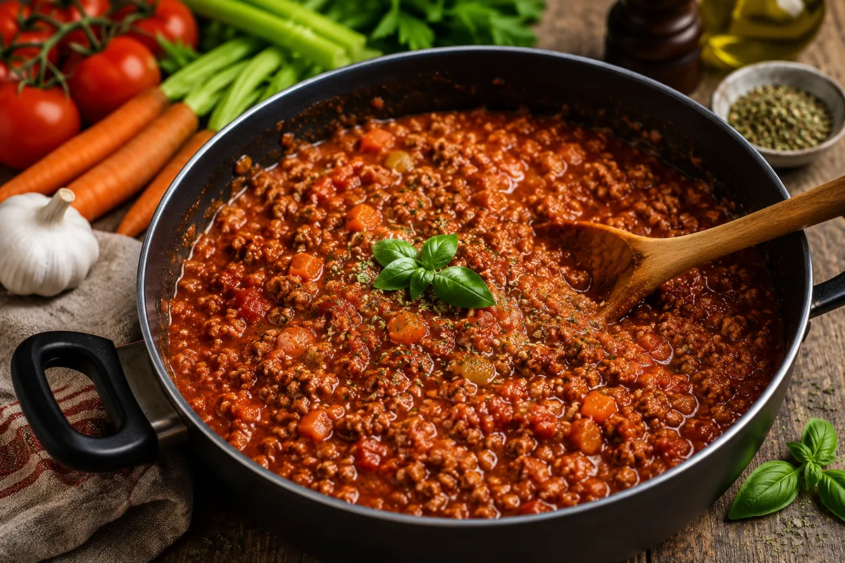 Bolognese nach Hausmacher Art
